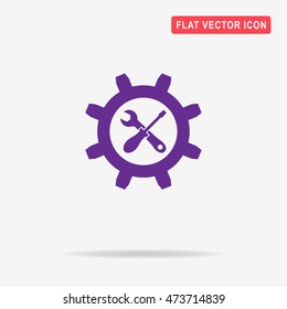 Repair icon. Vector concept illustration for design.