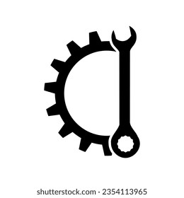 Repair icon vector. Fix illustration sign. Mend symbol. Update logo.