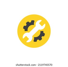 Repair icon. Vector icon. Flat design
