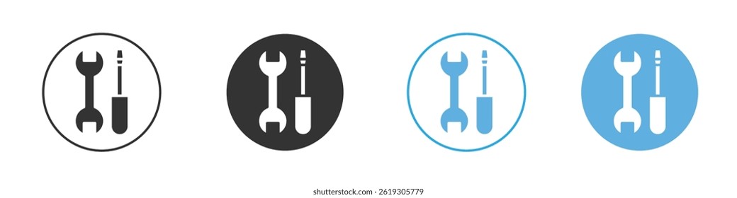 Repair icon Vector Graphic set
