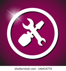 repair icon vector illustration