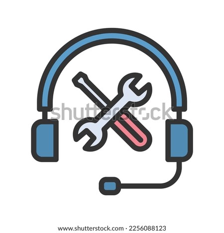 Repair Icon vector image. Suitable for mobile apps, web apps and print media.