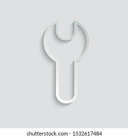  Repair Icon vector paper icon