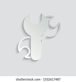  Repair Icon vector paper icon