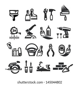 Repair Icons. Vector illustration