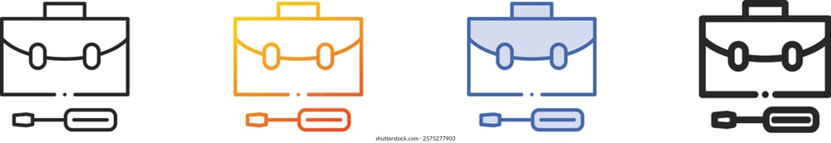 repair icon.Thin Linear, Gradient, Blue Stroke and bold Style Design Isolated On White Background