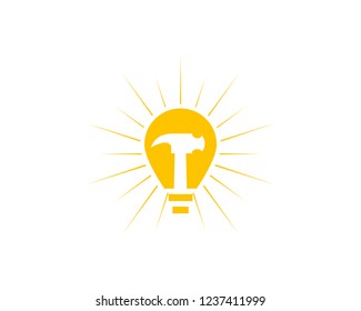 Repair Idea Icon Logo Design Element