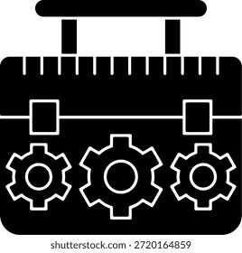 Kit de reparación Línea Vector Icon Design