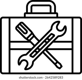 Repair kit vector icon. Can be used for printing, mobile and web applications.