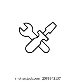 repair line icon. engineer icon