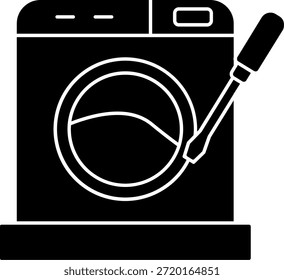 Línea de reparación de diseño de icono de Vector