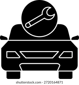Línea de reparación de diseño de icono de Vector