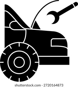 Línea de reparación de diseño de icono de Vector