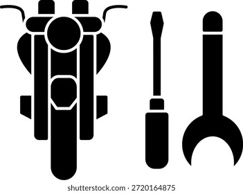 Línea de reparación de diseño de icono de Vector