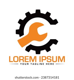 Diseño de logotipos de reparación Diseño Diseño de logotipos creativos y modernos Diseño de logotipos