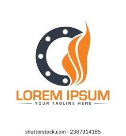 Repair Logo Design Creative and Modern Logo Design Setting Logo Design