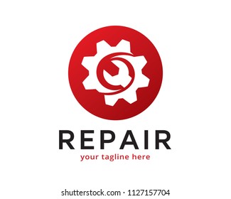 Repair Logo Design Template
