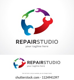 Repair Logo Template Design, Creative Symbol, Icon