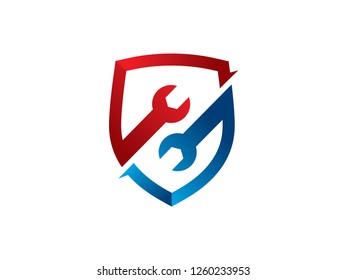 Repair Logo Template, Symbol, Icon