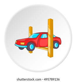 Repair machine icon. Cartoon illustration of repair machine vector icon for web
