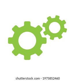 repair maintenance gear icon vector