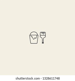 repair paint vector icon
