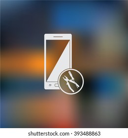 repair phone  icon.