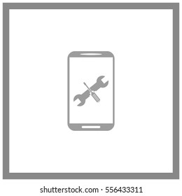 repair phone vector icon