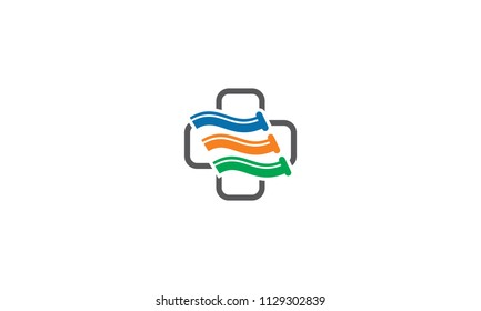 repair pipe logo vector icon