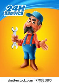repair plumber or mechenic