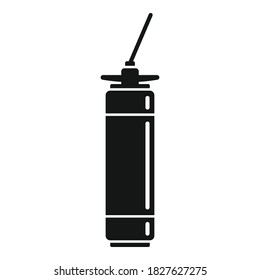 Reparar el icono de espuma de poliuretano. Ilustración simple del icono del vector de espuma de poliuretano reparado para diseño web aislado en fondo blanco