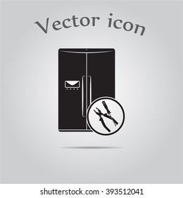 Repair of refrigerators icon