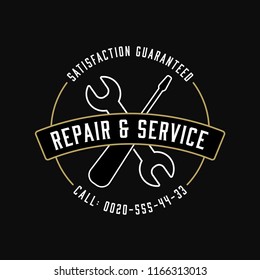 Repair Service Badge