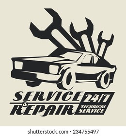 repair service  design , vector illustration