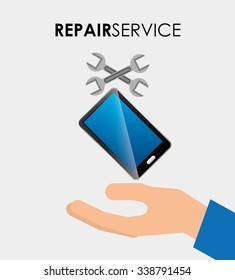 repair service design, vector illustration eps10 graphic 