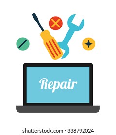 repair service design, vector illustration eps10 graphic 
