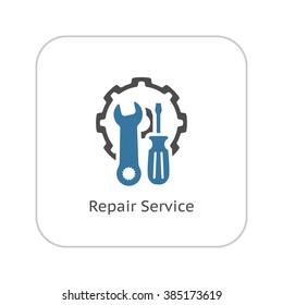 Repair Service Icon. Flat Design.