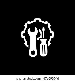 Repair Service Icon. Flat Design Isolated Illustration.