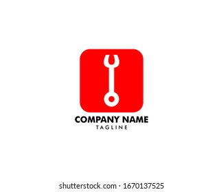 Repair Service Logo Design Element