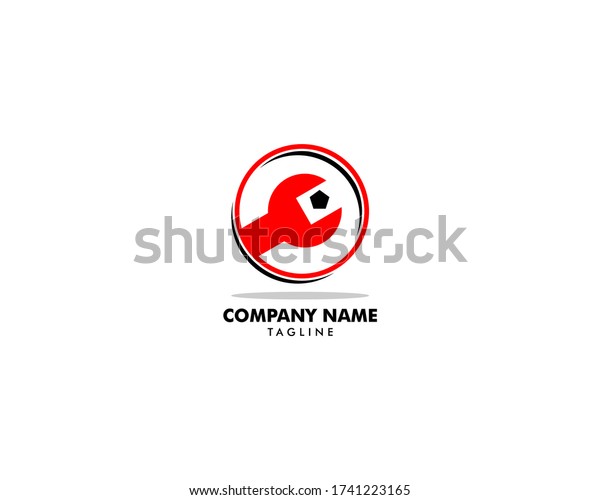 Repair Service Logo Design\
Element