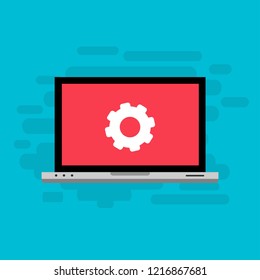 Repair service, maintenance, customization, restore concepts. Flat vector illustration.