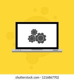 Repair service, maintenance, customization, restore concepts. Flat vector illustration.