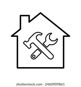 Servicio de reparación - Icono de Vector	