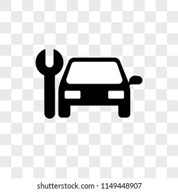 Repair service vector icon on transparent background, Repair service icon
