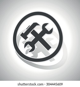 Repair sticker icon