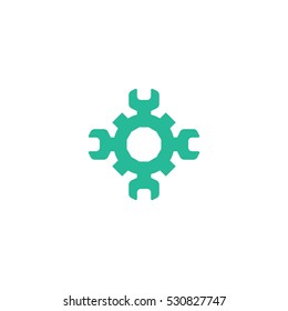 Repair Symbol Vector Logo Design Element