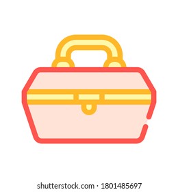 repair tool case color icon vector. repair tool case sign. isolated symbol illustration