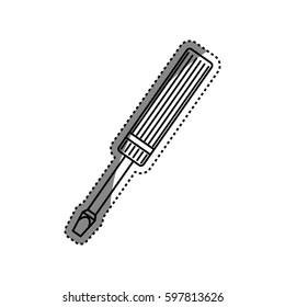 Repair tool equipment icon vector illustration graphic design