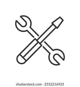 Repair Tool Icon - Maintenance Icon