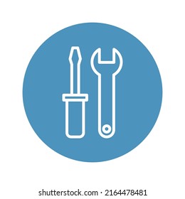 repair tool Isolated Vector icon which can easily modify or edit

